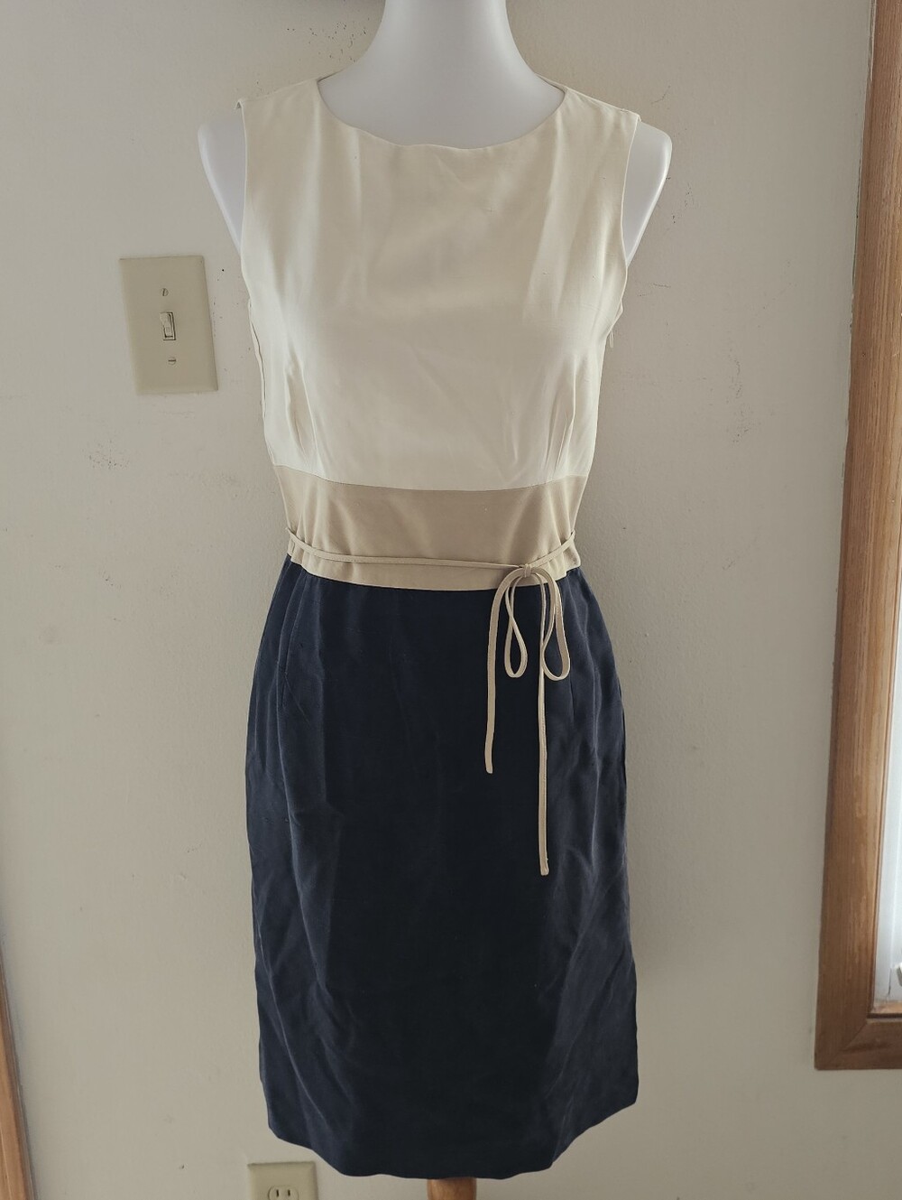 Akris Size 6 Silk Sleeveless Pencil Dress With Jacket - Picture 4 of 11